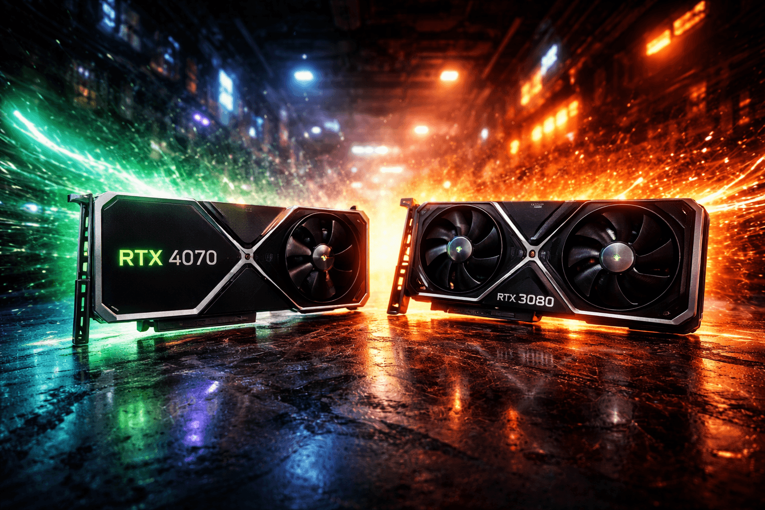 RTX 4070 és RTX 3080 videokártyák összehasonlítása modern gaming környezetben