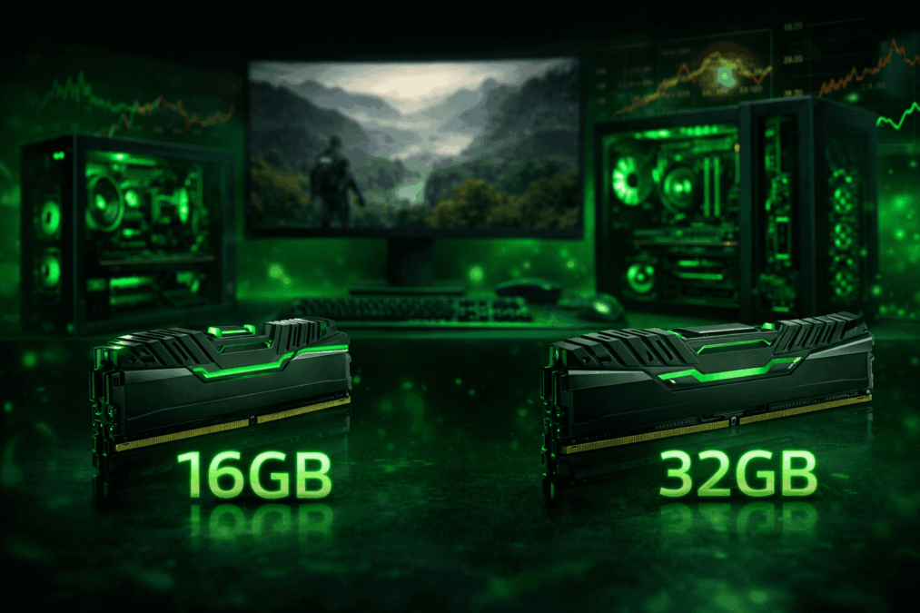 Mennyi RAM kell gaminghez valójában? 16GB vs 32GB teszt és valós különbségek