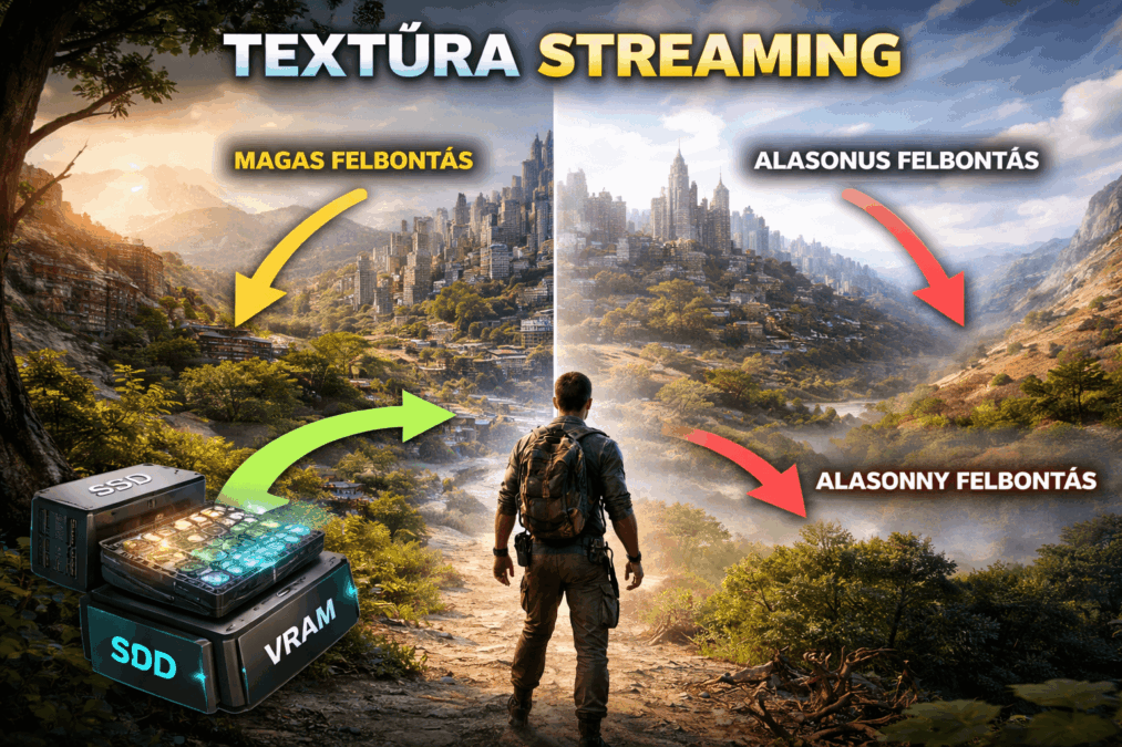 Textúra streaming: hogyan tölti be a játék a világot valós időben?
