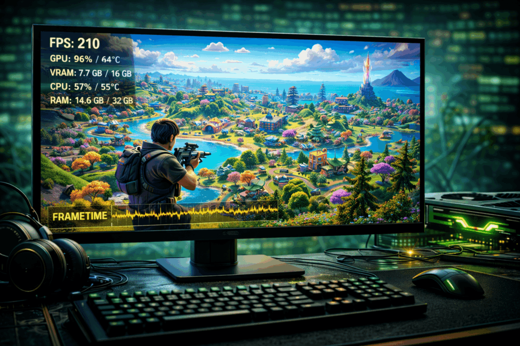 Fortnite PC teszt: mennyire terheli meg a modern hardvereket az Unreal Engine 5?