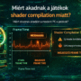 shader compilation stutter grafikon gaming PC teljesítmény elemzéssel