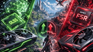 DLSS vs FSR grafikai technológia összehasonlítás modern játékokban