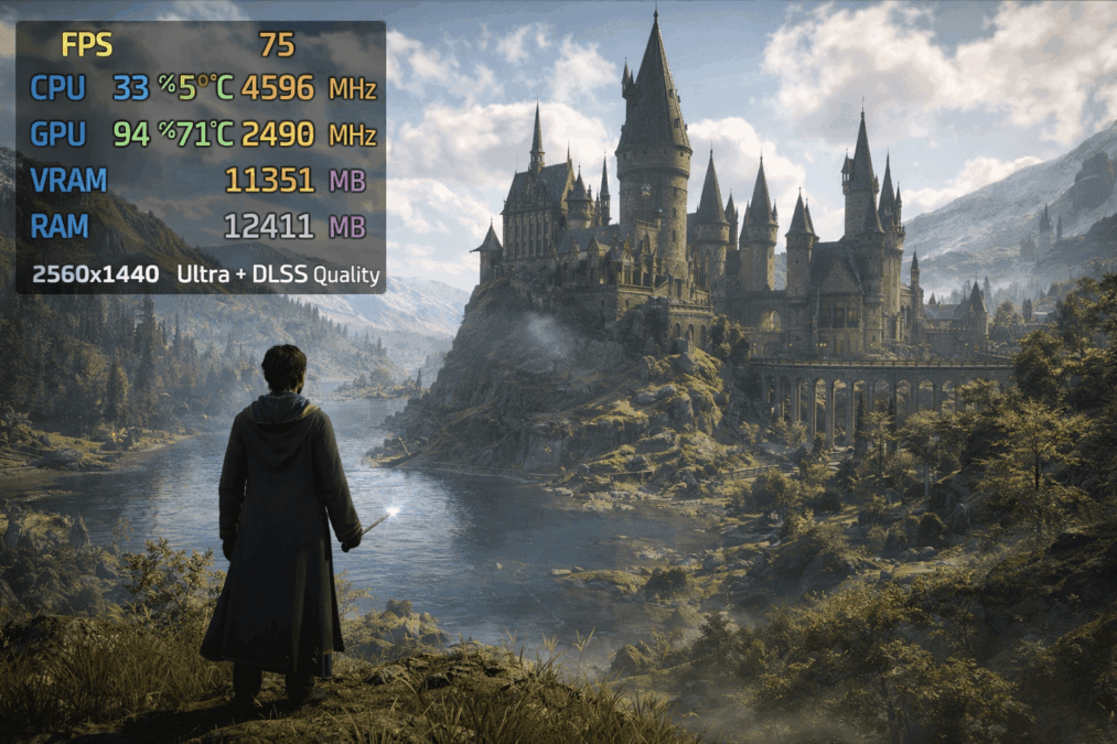 Hogwarts Legacy PC teszt: mennyire terheli meg a modern hardvereket a varázsvilág?