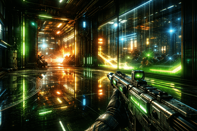 ray tracing fényvisszaverődés és modern grafikai technológia bemutatása videojáték környezetben