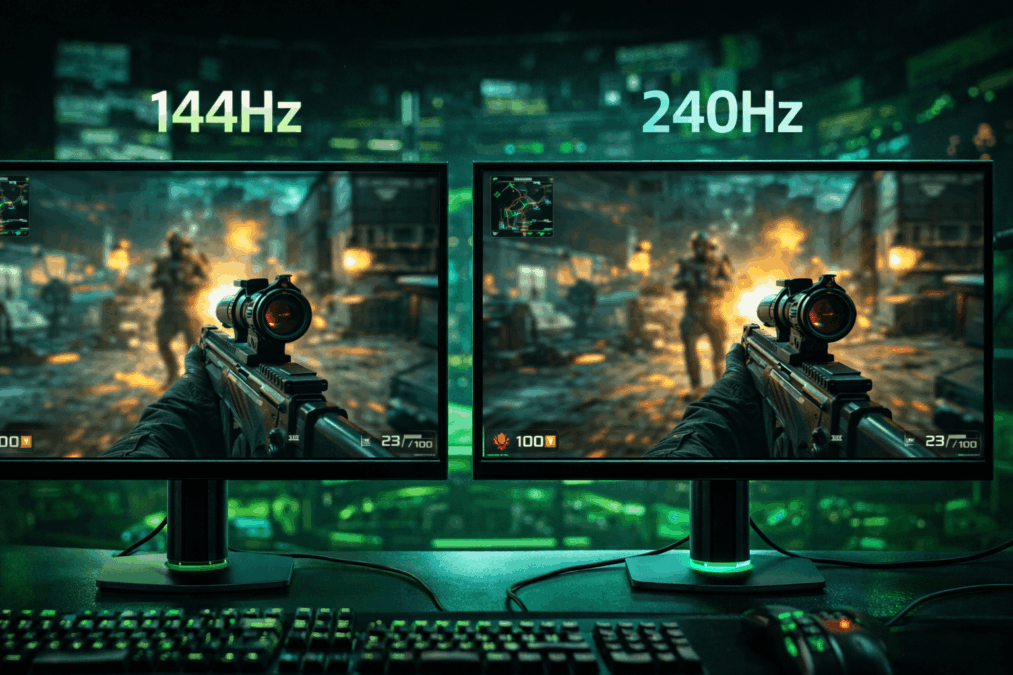 144Hz vs 240Hz gaming monitor: valóban számít a különbség játék közben?