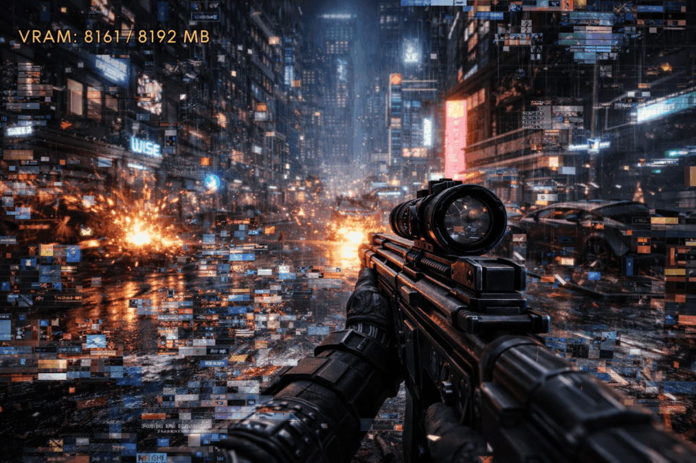 Mi az a VRAM bottleneck játékokban? Mikor fogy el a videokártya memóriája és hogyan hat az FPS-re?
