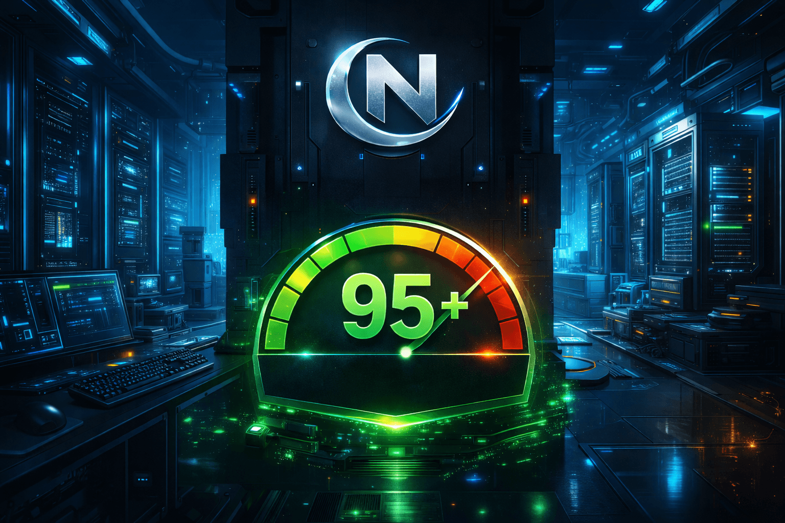 Nightgamer Magazin fejlesztések futurisztikus tech labor 95+ pagespeed teljesítmény