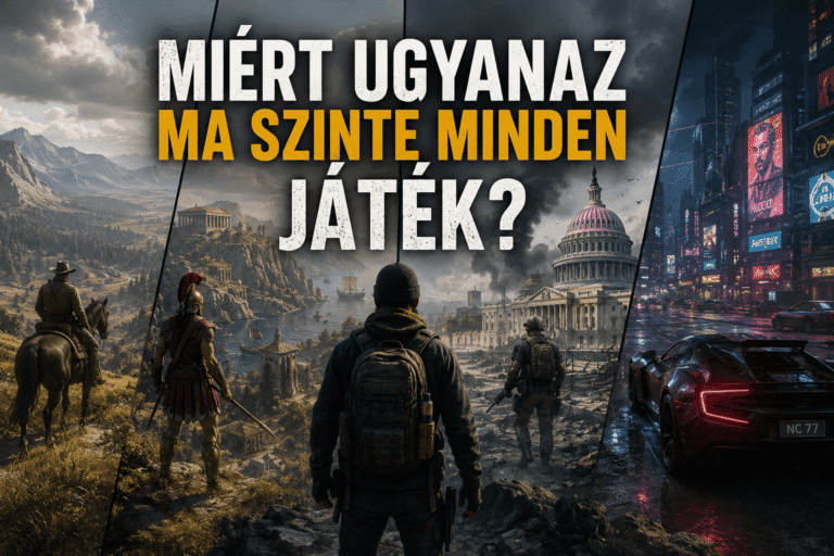 modern játékok, AAA játékok problémái, open world játékok, modern gaming, videojáték ipar, nextgen grafika, játékélmény romlása, modern játékdizájn, gaming pszichológia, videojáték trendek, AAA ipar válság, játékok egyformasága, Ubisoft formula, modern gamer élmény, videojáték kritika, ray tracing játékok, path tracing, gaming technológia, játékok realizmusa, modern open world problémák, videojáték elemzés, gamer magazin, gaming jövő, nextgen játékok, modern AAA játékok