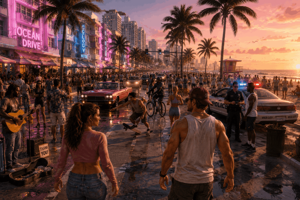 A GTA 6 NPC-i tehetik igazán élővé Vice Cityt