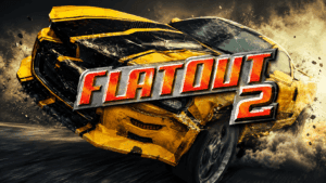 FlatOut 2 húsz év után – összetört versenyautó