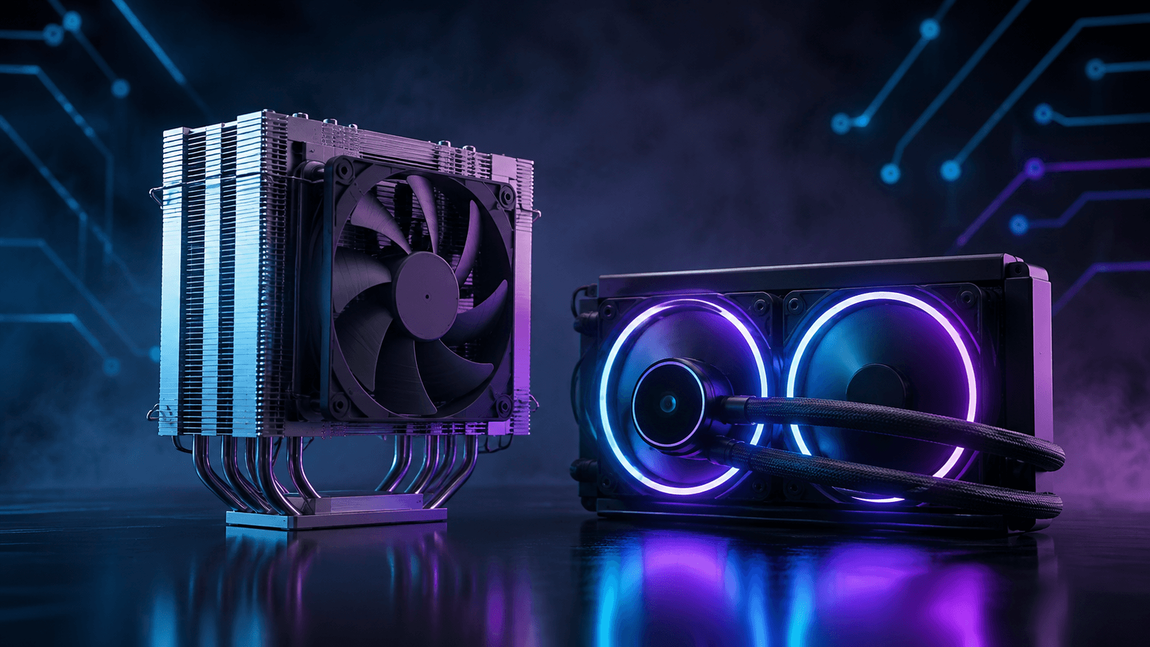 Léghűtés vagy vízhűtés gamer PC-be? Nem mindig az AIO a jobb választás